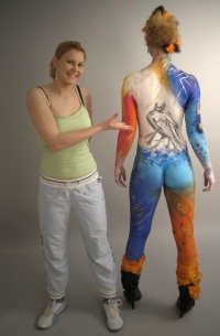 Bodypainting-Kurs-2010-HARMONIE-Sarah+Laura-2