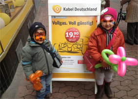 Kabel-Deutschland-Mainz-Kinderschminken-Luftballons