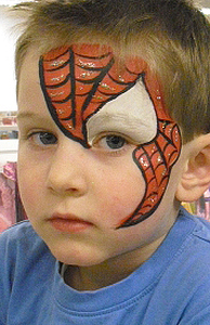 Kinderschminken-Pirat-Auto-Spiderman
