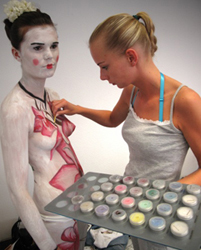 Bodypainting-Seminar-Dorota-Silke-Geisha