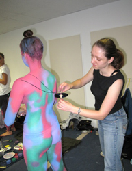 Bodypainting-Seminar-Elisabeth-Sara-Modern-Art-Kandinsky