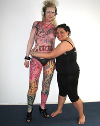 Bodypainting-Seminar-Halime-Larissa-Graffiti-Ladylike