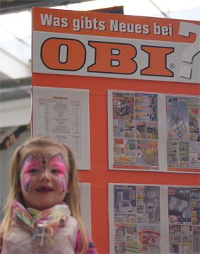 Kinderschminken-OBI-Markt-Offenbach